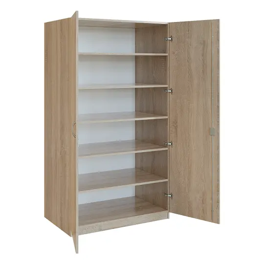 Q 25-100 skříň šatní, 2-dvéřová, 1000x600x1800mm, dub bardolino